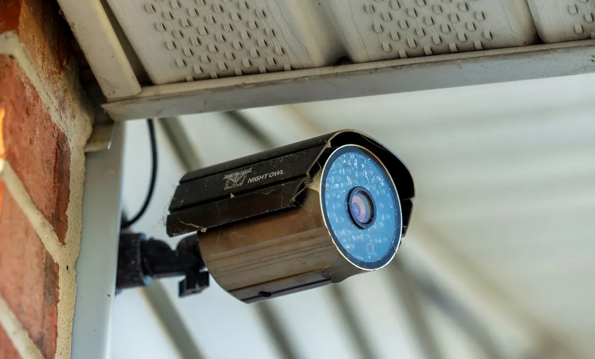 Security camera KO Storage of New Castle, IN